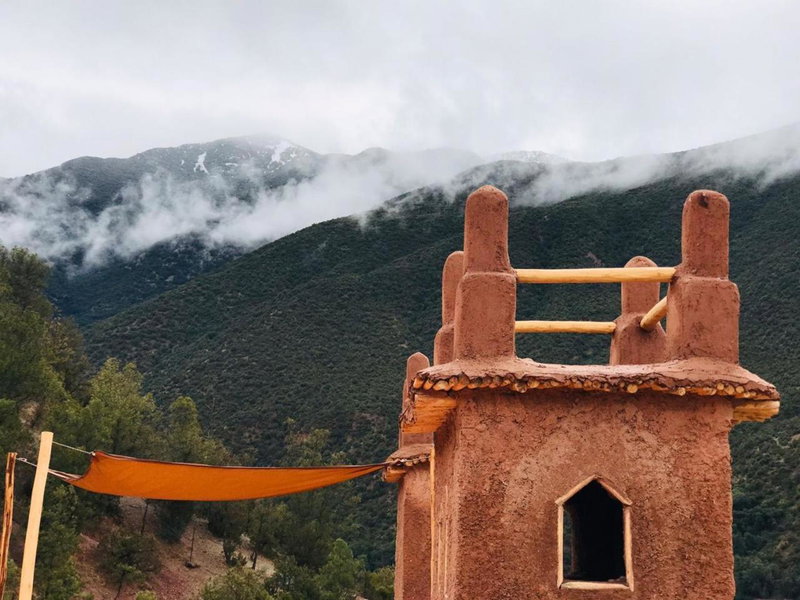 Kasbah la Dame Bija, Ouirgane, Maroc