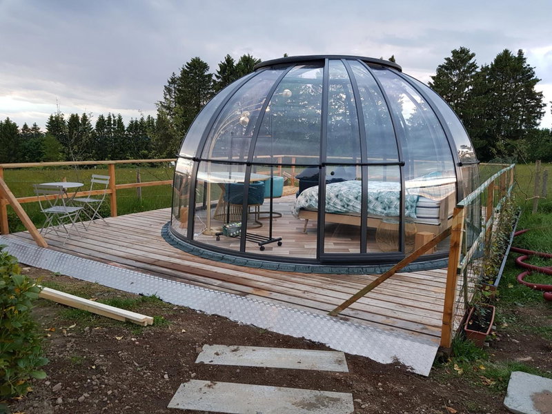 La bulle au bois dormant d'ovifat, Robertville, Belgium