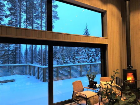 Skogly - Ny stor hytte, Unike Finnskogen, Torsby, Sweden
