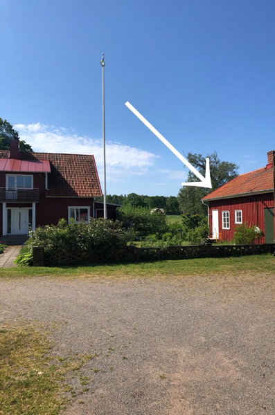 Gårdshus på Kilagårds Gröna, Heberg, Sweden