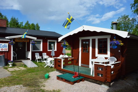 Stuga vid Hedenäsets stencafé, Hedenäset, Sweden
