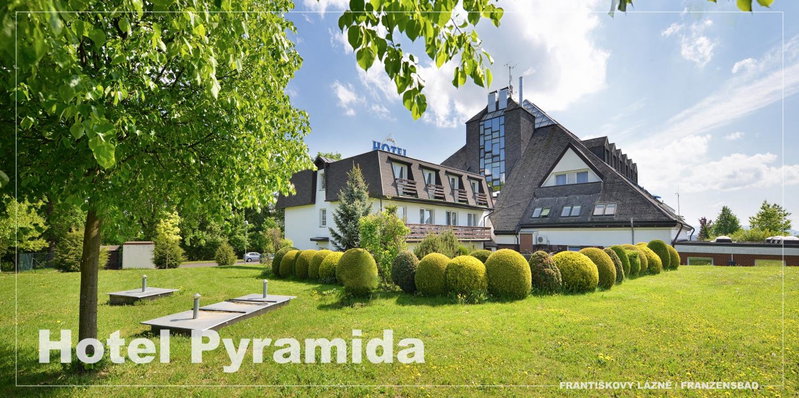 Lázeňský hotel Pyramida, Františkovy Lázně, Tchéquie