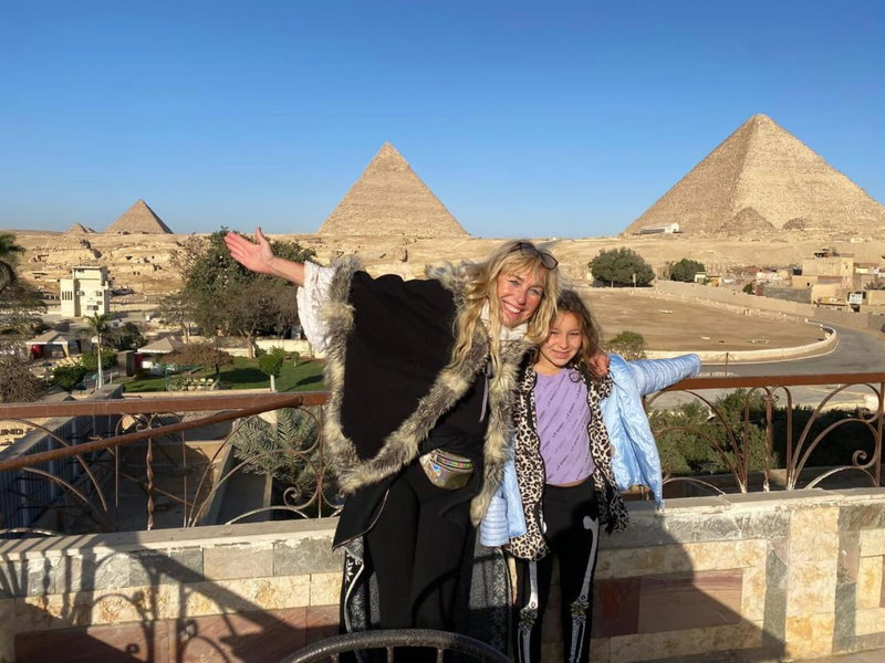 Toman Pyramids hotel, Cairo, Egypt