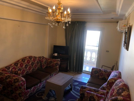 AC, Wi-Fi Panorama View Shahrazad Beach Apartment, Alexandria, Egypt