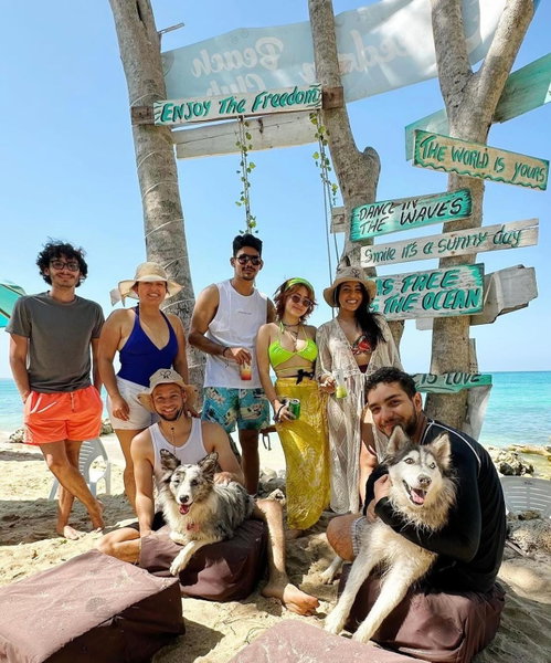 Freedom Beach Club, Baru, Colombia