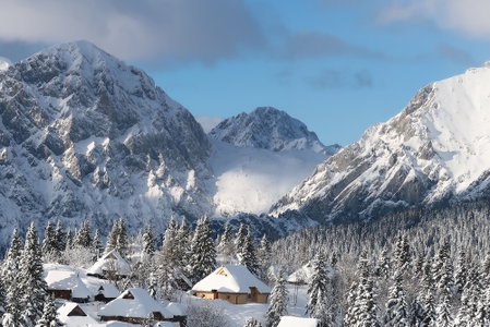 Koča Žafran - Velika planina, Kamnik, Slovenia