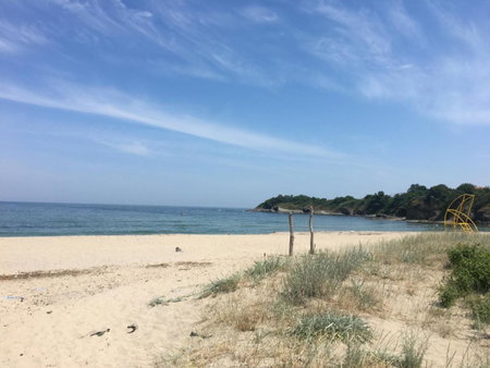 Sea Caravan on the Beach, Kiten, Bulgaria