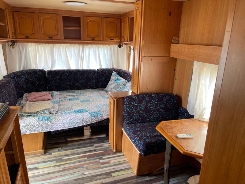Sea Caravan on the Beach, Kiten, Bulgaria