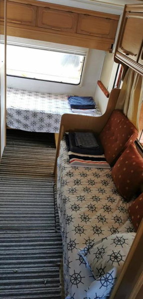 Sea Caravan on the Beach, Kiten, Bulgaria