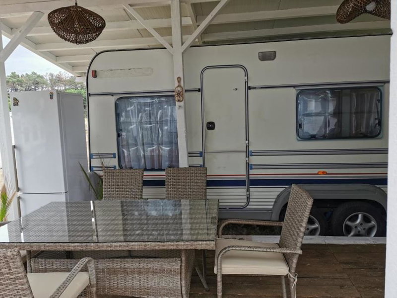 Sea Caravan on the Beach, Kiten, Bulgaria