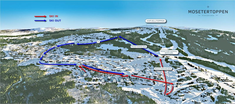 Mosetertoppen Panorama, Anneks 2B - Hafjell, Hafjell, Norway