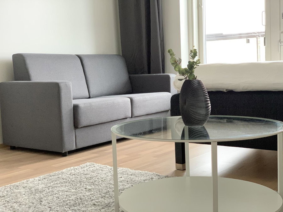 City Home Finland Panorama Suite - New Luxury Suite with Own SAUNA, One Bedroom, Spacious Balcony with City Views and Great Location next to Nokia Arena, Tampere, Finland