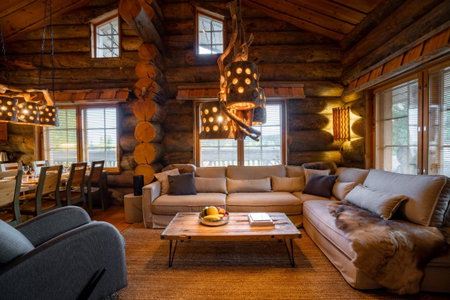Saaruantähti Cottage, Ruka, Finland