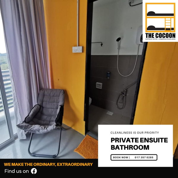 The Cocoon Capsule Hotel, Cameron Highlands, Malaysia
