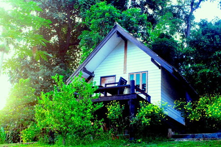 Jungle guest house, Mae Hong Son, Thailand