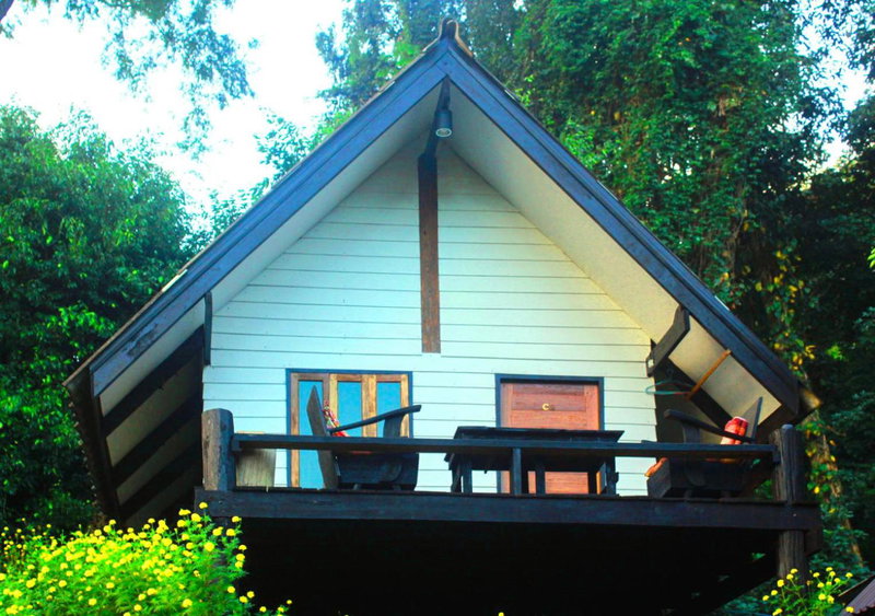 Jungle guest house, Mae Hong Son, Thailand