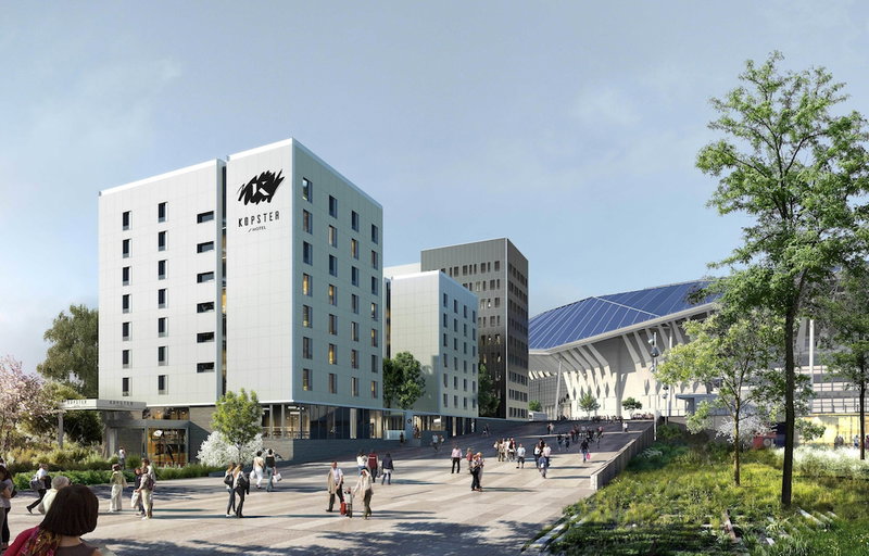 Kopster Hotel Lyon Groupama Stadium, Decines-Charpieu, France