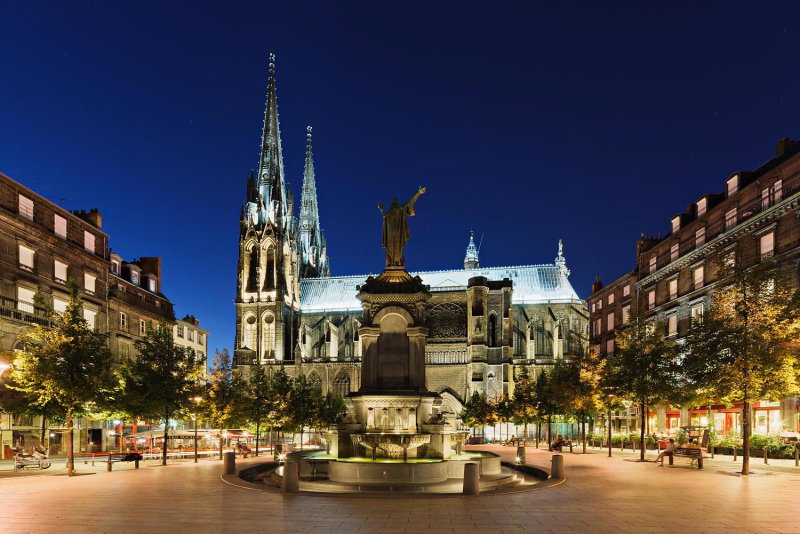 Hôtel Albert Elisabeth Gare SNCF, Clermont-Ferrand, France