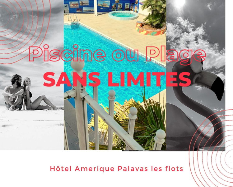 Hotel AMERIQUE, Palavas-les-Flots, France