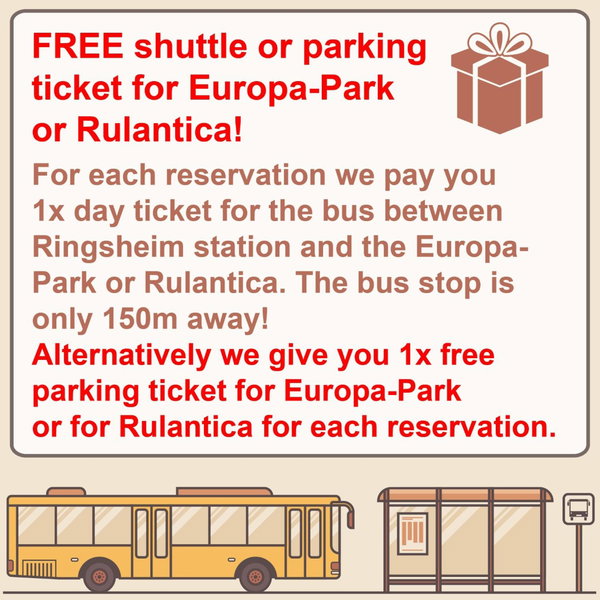 Hotel SunParc - SHUTTLE zum Europa-Park Rust 4km & Rulantica 2km, Ringsheim, Germany