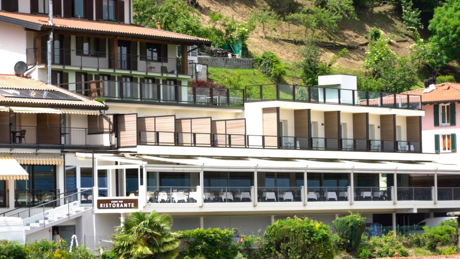 Stampa 1968 Hotel e Ristorante, Lavena Ponte Tresa, Italy