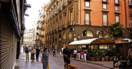Toledo Place, Naples, Italy