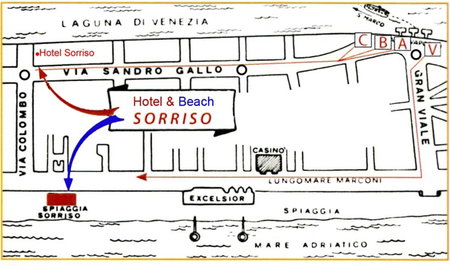 Hotel Sorriso, Venice-Lido, Italy
