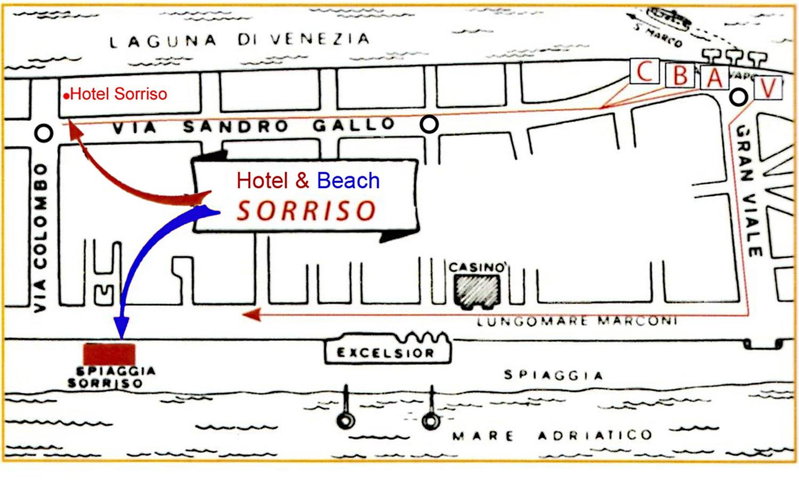 Hotel Sorriso, Venice-Lido, Italy