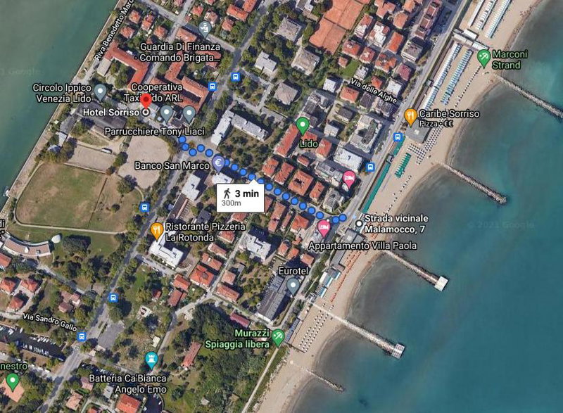 Hotel Sorriso, Venice-Lido, Italy