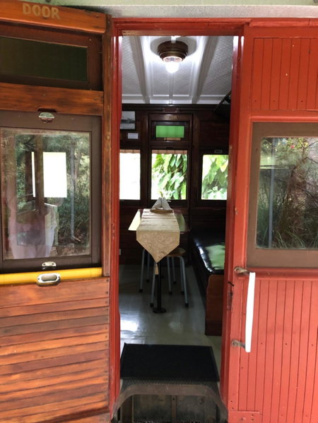 Mt Nebo Railway Carriage and Chalet, The Gap, Australia