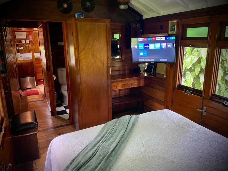 Mt Nebo Railway Carriage and Chalet, The Gap, Australia