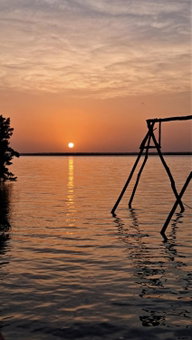 Cayuco Maya, Bacalar, Mexico