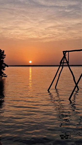 Cayuco Maya, Bacalar, Mexico