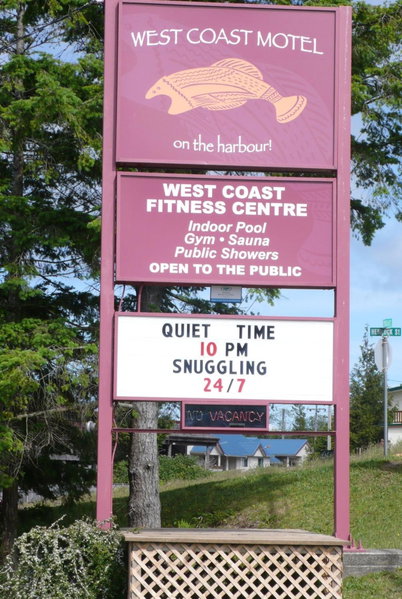 West Coast Motel on the Harbour, Ucluelet, Canada