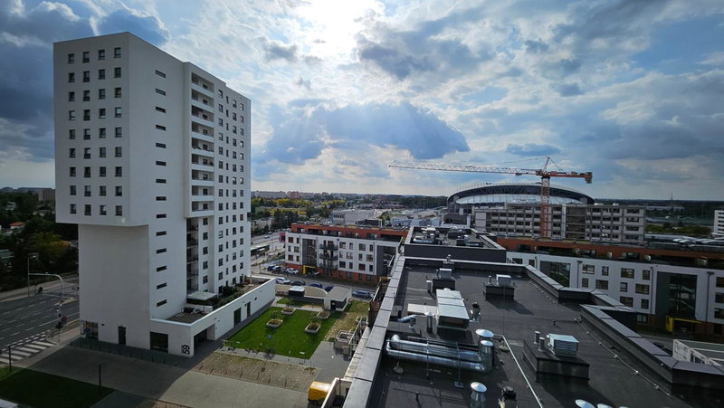 APARTAMENT BUŁGARSKA 60m2-3 POKOJE-PIĘKNY WIDOK-13 PIĘTRO 24H CHECK IN, Poznań, Poland