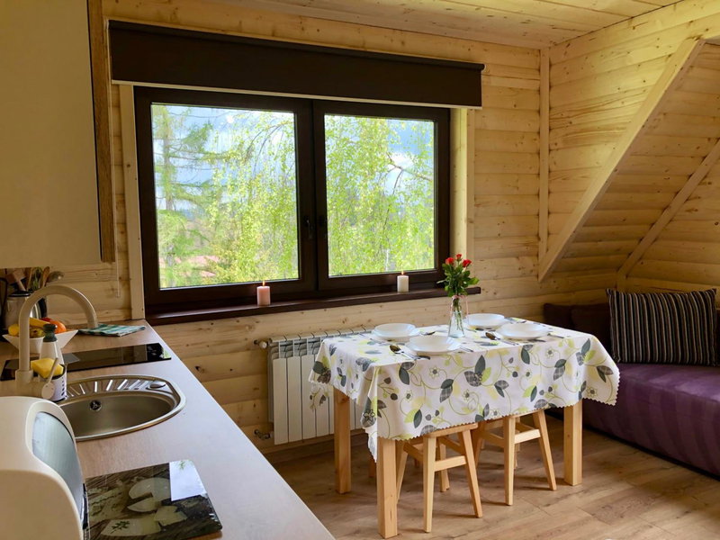Domek Koniec Świata, Dzianisz, Poland