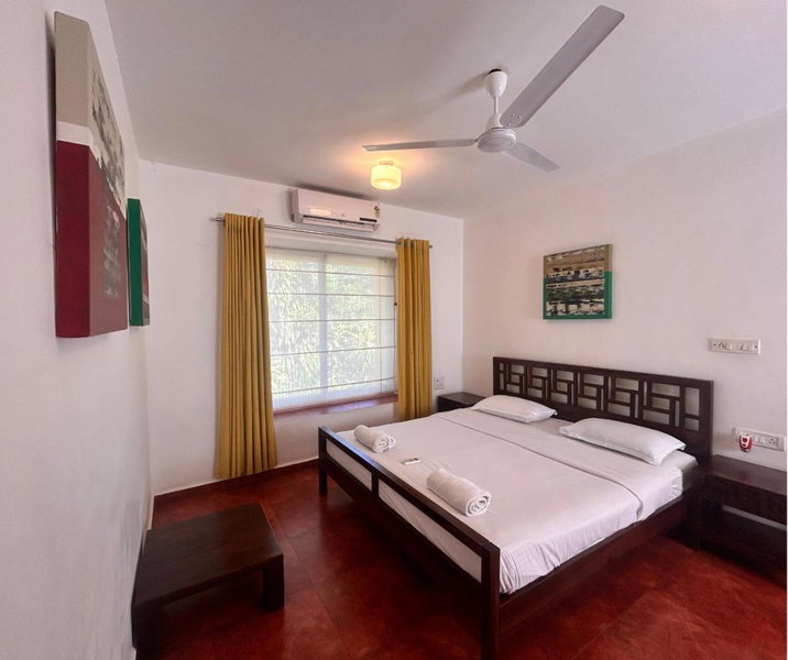Jungle Hut-Annabelle's Beach Apartments at Bernard Simao,Calangute,Goa, Candolim, India