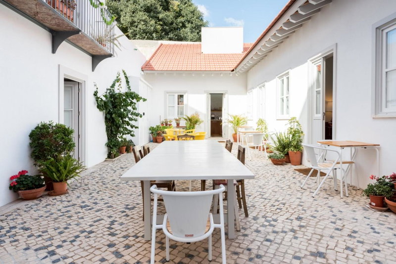 Patio São Vicente, Lisbon, Portugal