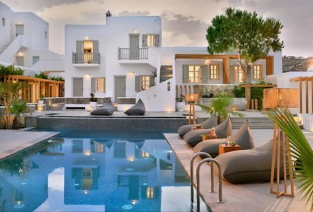Petinos Hotel, Platis Yialos Mykonos, Greece