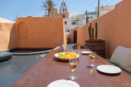 Azalea Houses, Oia, Greece