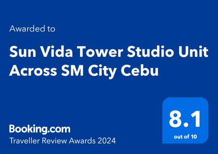 Sun Vida Tower Studio Unit Across SM City Cebu, Cebu City, Philippines
