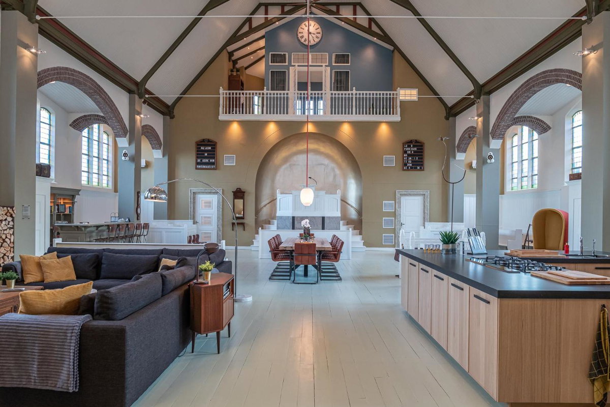 Church conversion for a unique stay and experience, Нидерланды