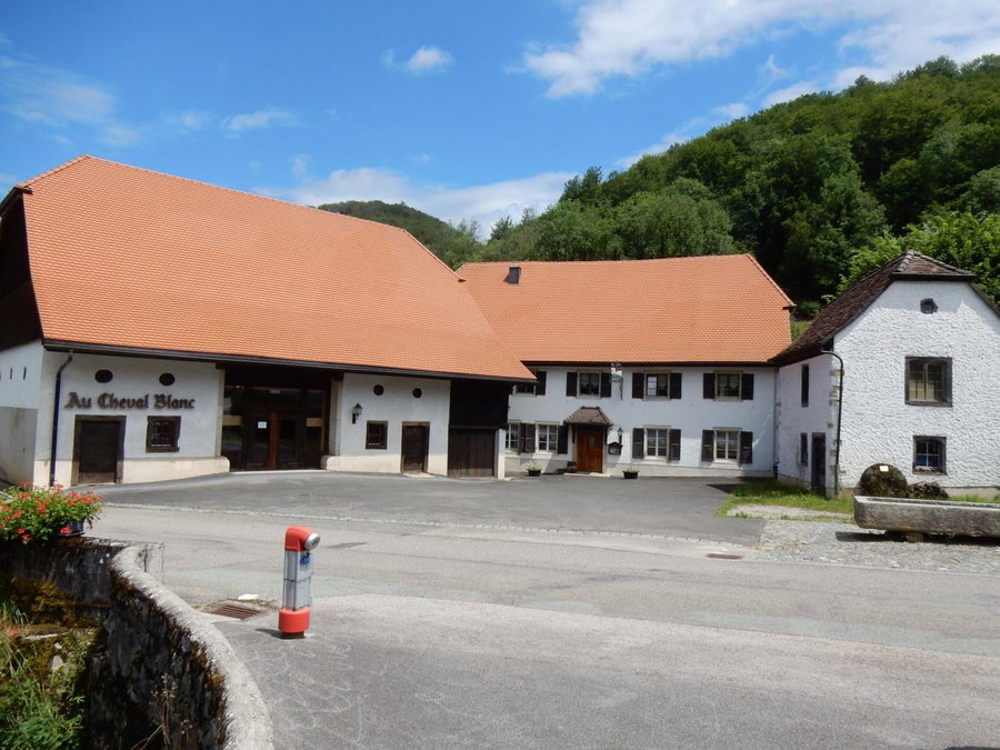 Au Cheval Blanc, Asuel, Switzerland