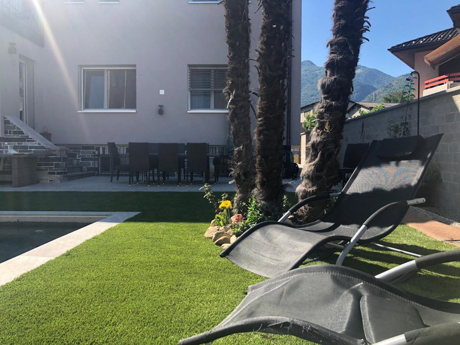 Miranda, Modern Duplex, Garden, Swimming Pool, Parking, Losone, Switzerland