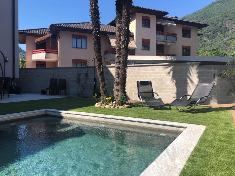 Miranda, Modern Duplex, Garden, Swimming Pool, Parking, Losone, Switzerland