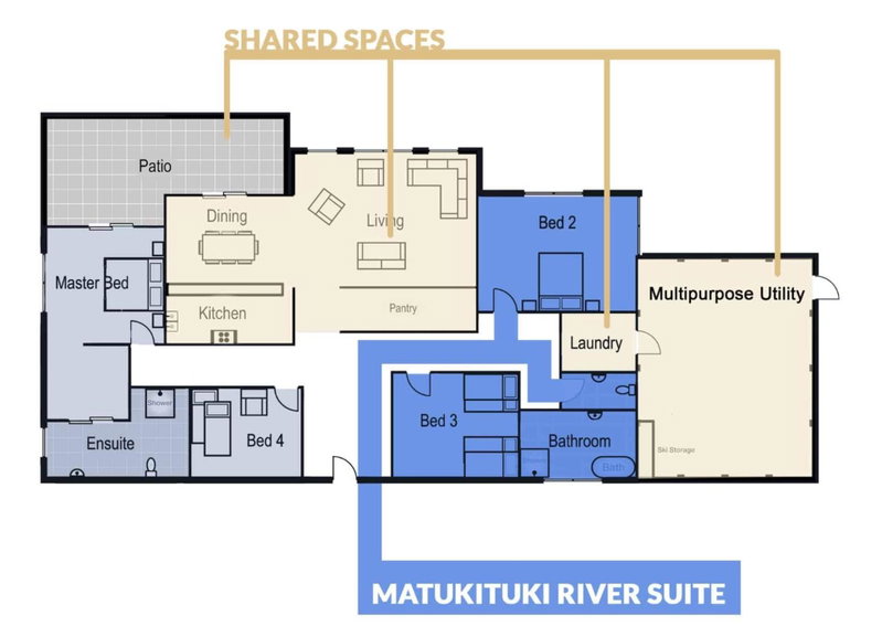 Matukituki Lodge, Wanaka, New Zealand