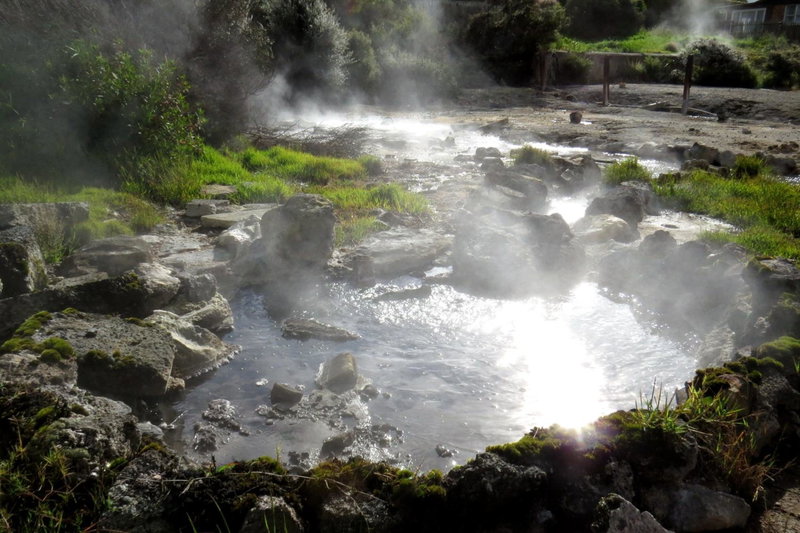 Kuirau Park Motor Lodge- Thermal Mineral pool, Rotorua, New Zealand