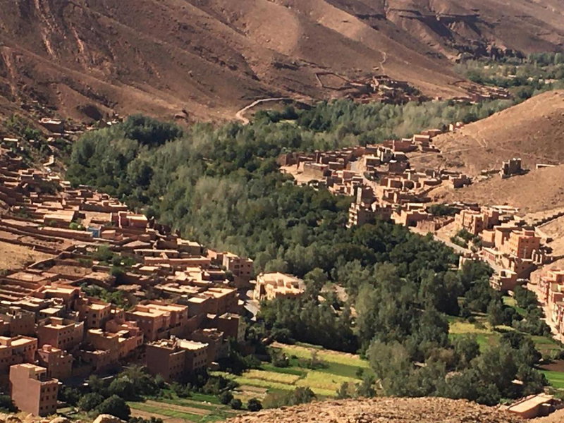 Hôtel panoramique de la vallée, Aït Idaïr, Morocco