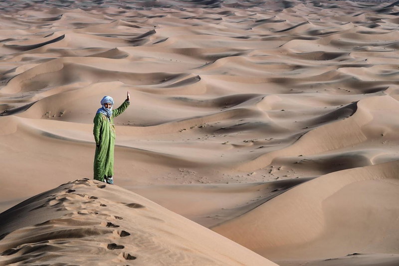 Desert Tours & Camp Chraika, Mhamid, Morocco