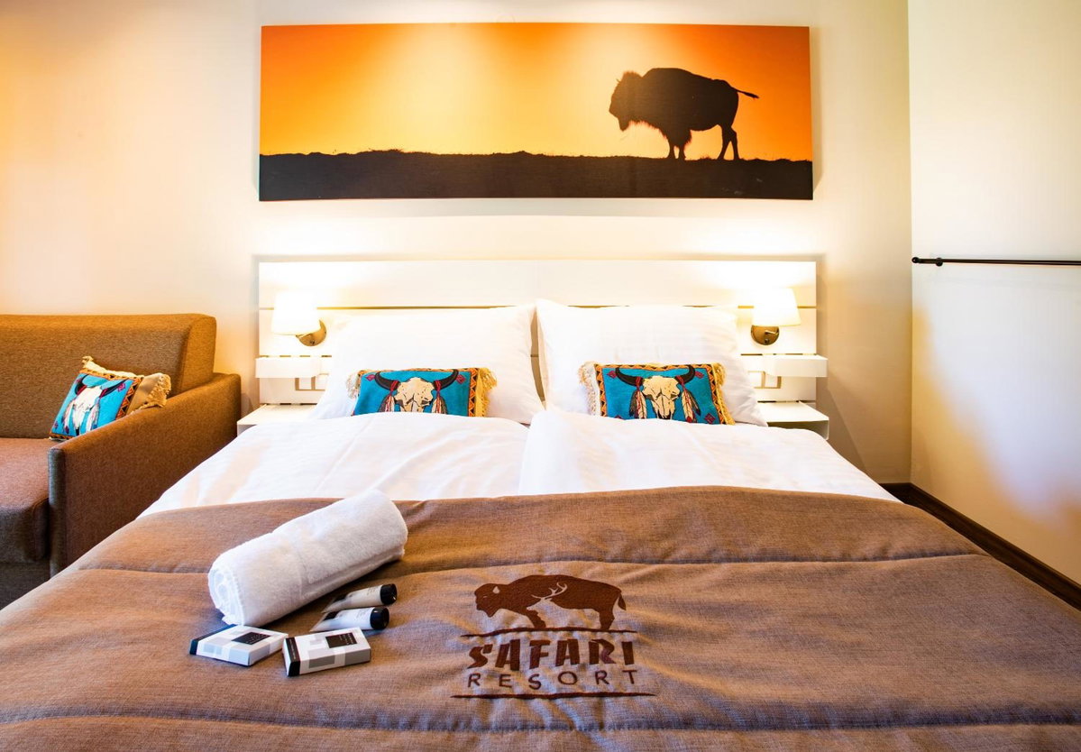 Hotel · Residence Safari Resort - Bison Lodge, Borovany